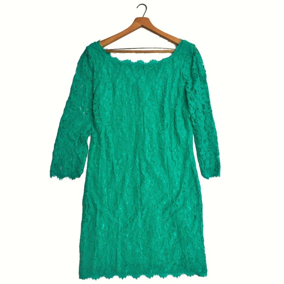 Diane Von Furstenberg Dresses & Skirts - {Diane Von Furstenberg} Zarita Emerald Lace Dress